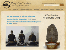 Tablet Screenshot of bayzen.org